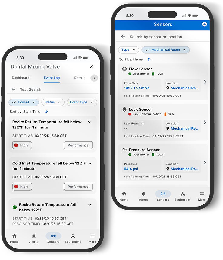 nexa-mobile-mixing-valve_alerts_temps_app